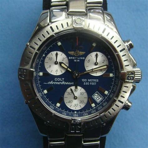 breitling colt chrono ocean|breitling colt chronometre 500m stainless.